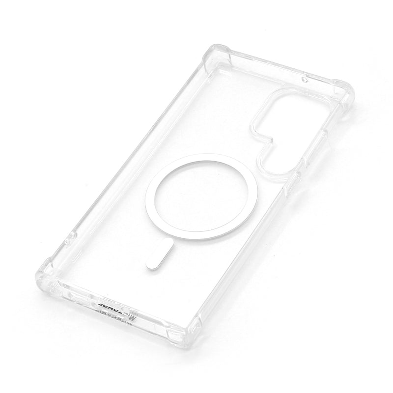 Wisecase Samsung Galaxy S23Ultra Tough Gel Magsafe Clear