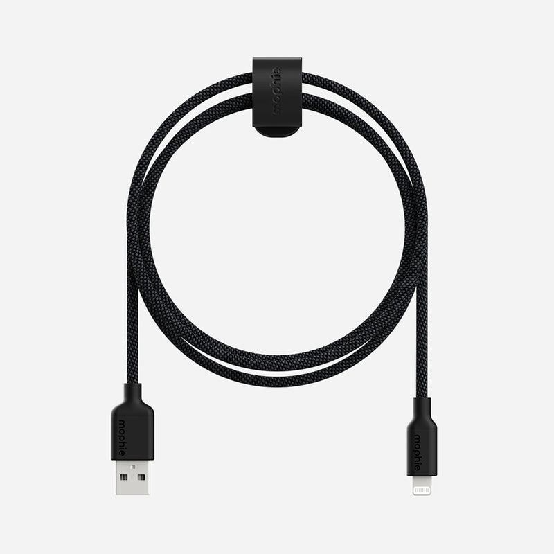 Mophie Essentials USB-A to Lightning Cable -1m Black