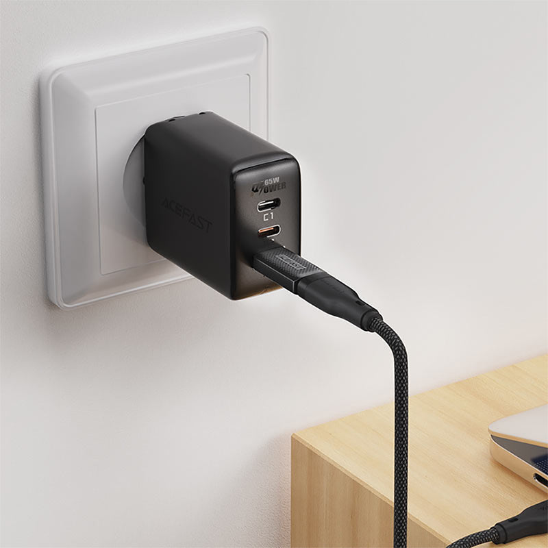 Acefast J2 USB-C to USB-A Adapter Black