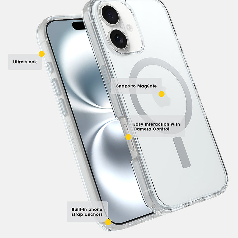 Otterbox iPhone 16 Pro Max Symmetry Series Clear for MagSafe Stardust