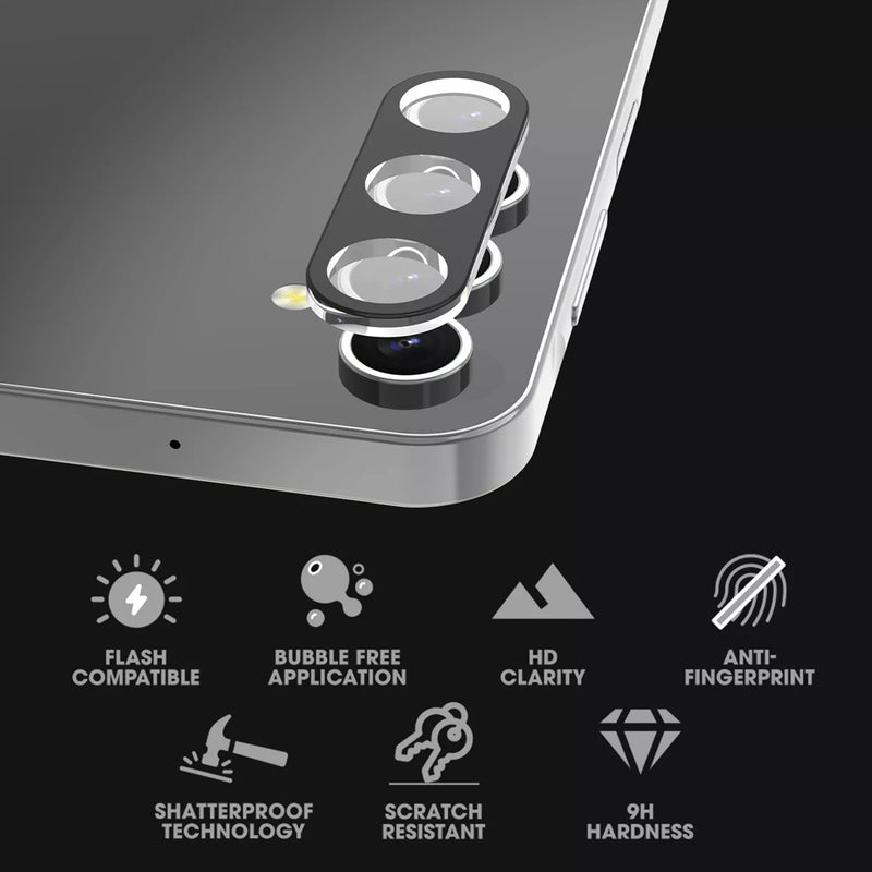 Doormoon Samsung Galaxy S24FE Camera Tempered Glass Black