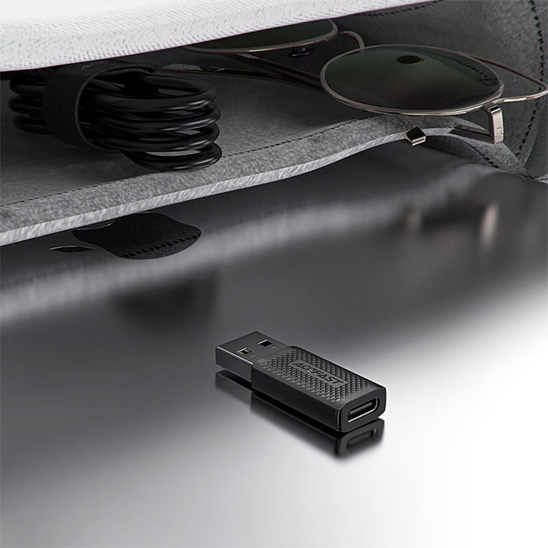Acefast J2 USB-C to USB-A Adapter Black