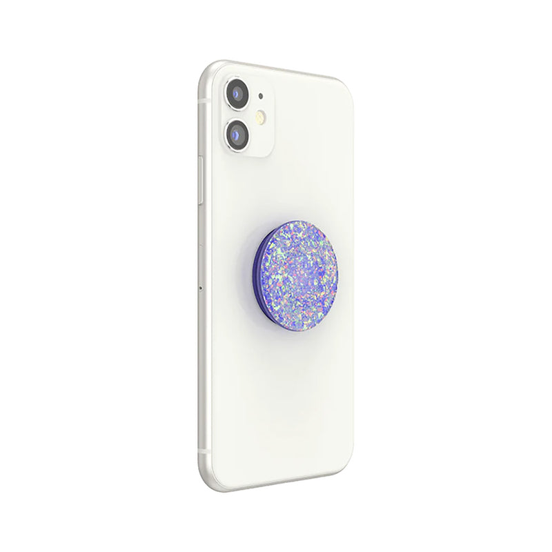 PopSockets Universal PopGrip Iridescent Confetti Ice Purple