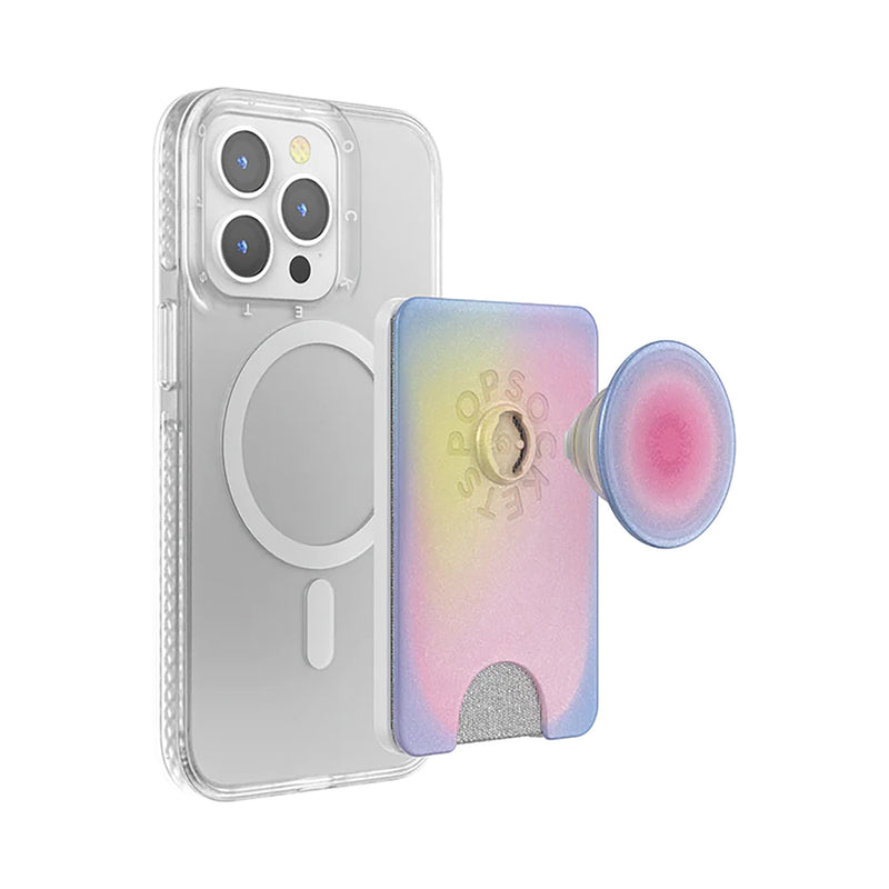 PopSockets - PopWallet+ for MagSafe - Aura