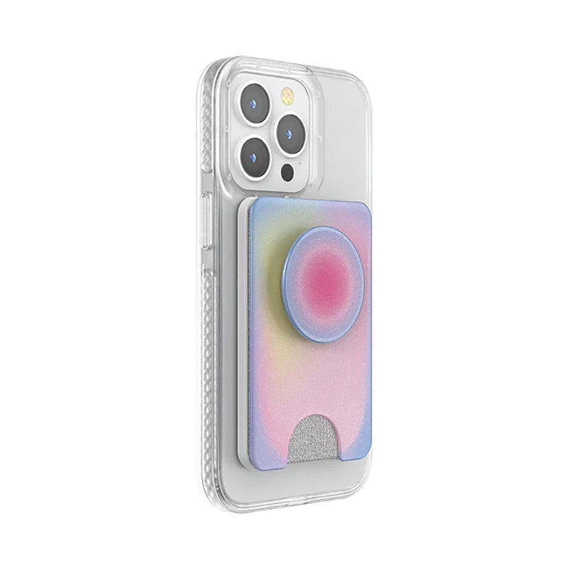 PopSockets - PopWallet+ for MagSafe - Aura