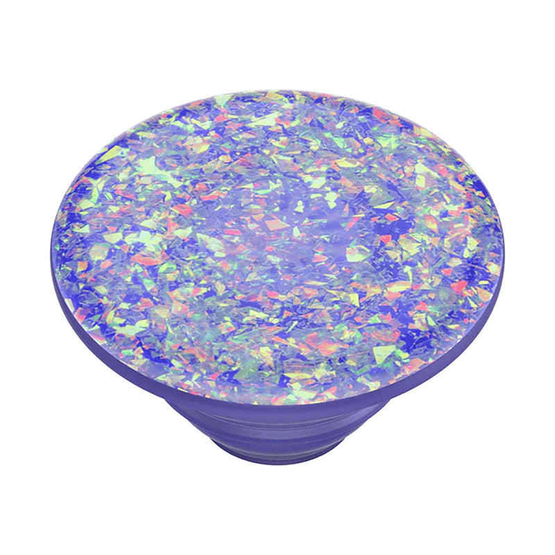 PopSockets Universal PopGrip Iridescent Confetti Ice Purple