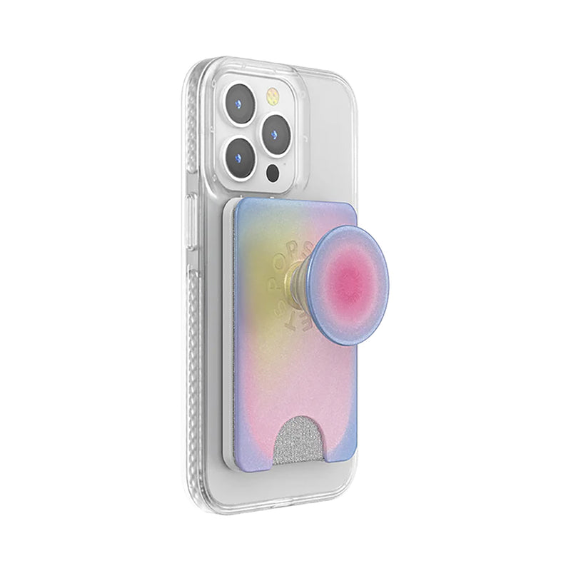 PopSockets - PopWallet+ for MagSafe - Aura