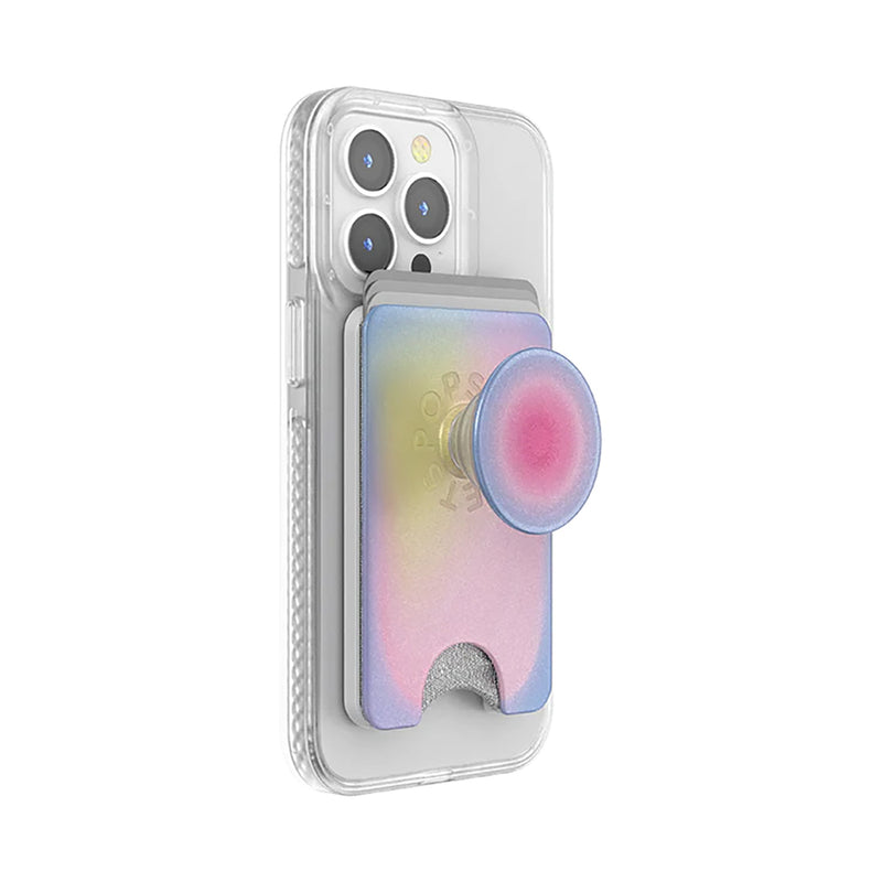 PopSockets - PopWallet+ for MagSafe - Aura