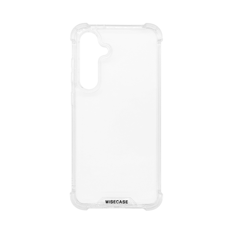 Wisecase Sam Galaxy S24FE Tough Gel Case - Clear