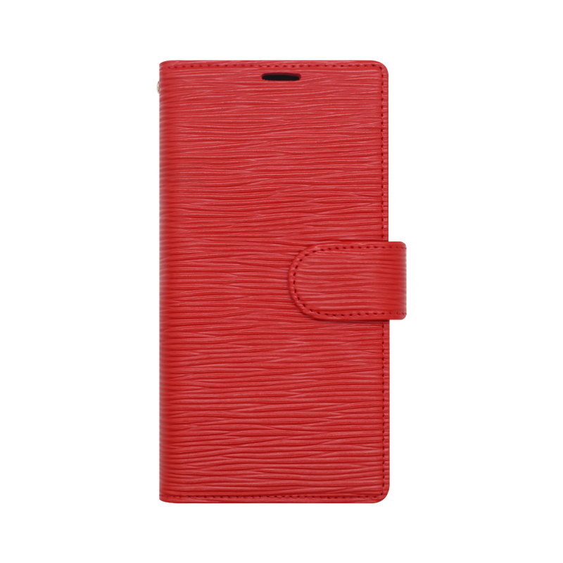 Wisecase Samsung Galaxy S23 Ultra Deluxe Wallet Folio Red