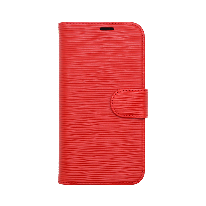 Wisecase iPhone 16 Plus Deluxe Wallet Folio Red