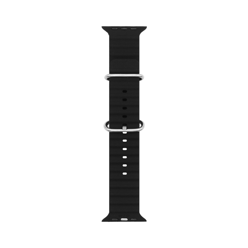 Doormoon Ocean Band for Apple Watch 42/44/45/49MM 130-200mm Wrists Black