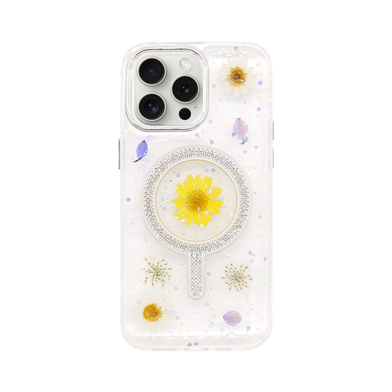 Wisecase iPhone 15 Pro Max Moda Print Daisy