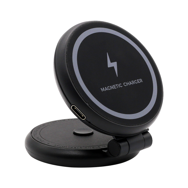 Wisecase Magnetci Wireless Car Charger Black