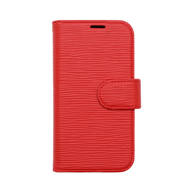 Wisecase iPhone 16 Deluxe Wallet Folio Red