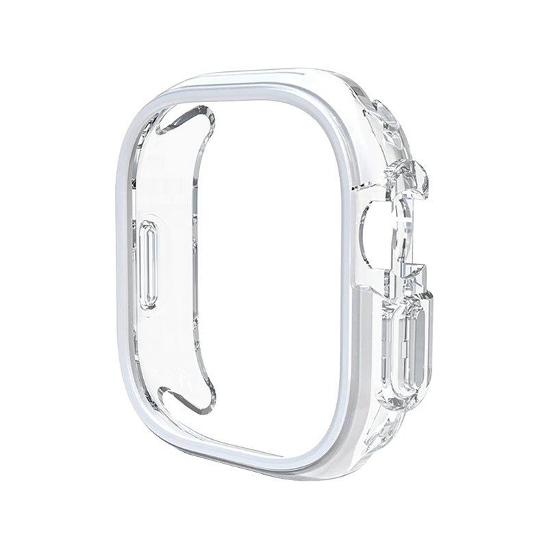 Wisecase Apple Watch Series 7/8/9 45mm Rim Case White