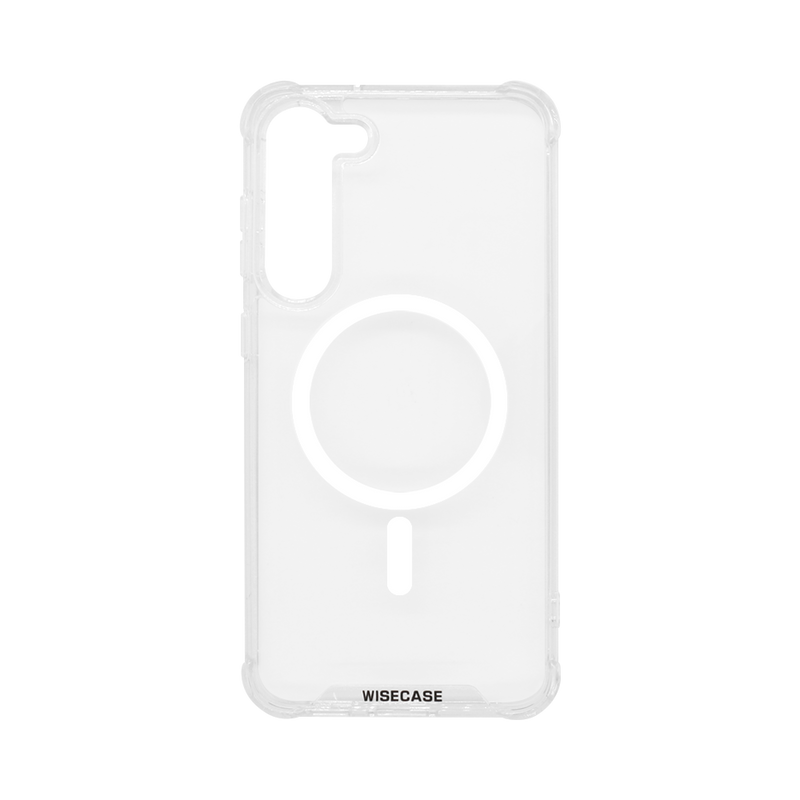 Wisecase Samsung Galaxy S23+ Tough Gel Magsafe Clear