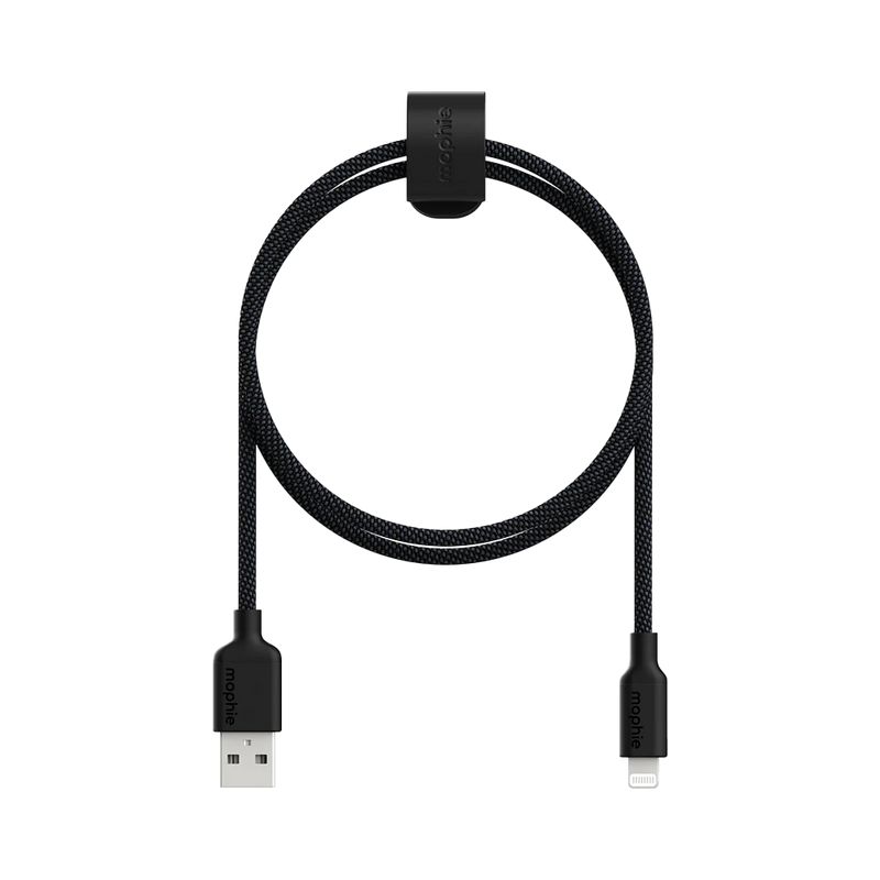 Mophie Essentials USB-A to Lightning Cable -1m Black