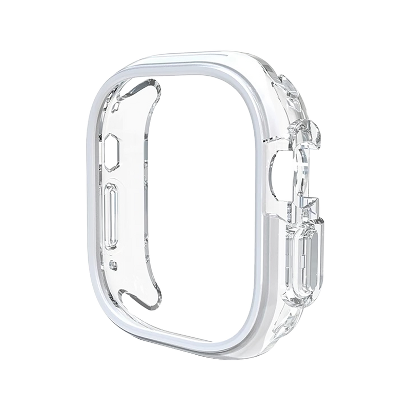 Wisecase Apple Watch Ultra 49mm Rim Case White