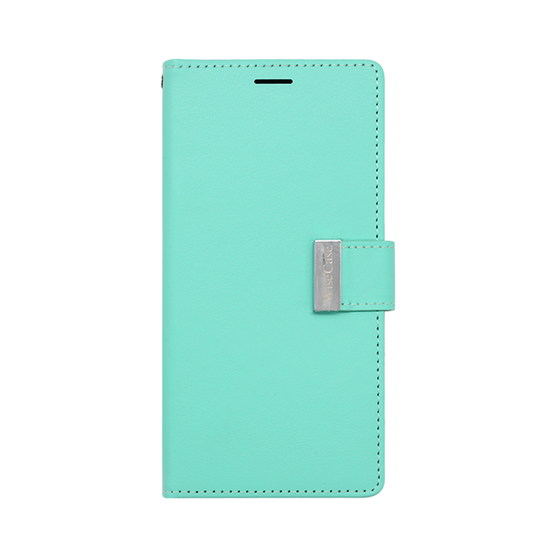 Wisecase iPhone 16 Pocket Diary Wallet Cyan