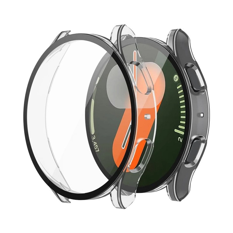 Doormoon Samsung Galaxy Watch7 40mm Protective Glass Case Clear