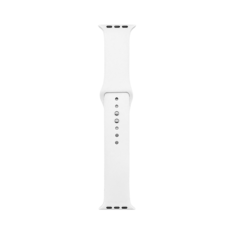 Machino MC-WS16 Apple Watch Premium Silicone Band 42/44/45/49/46MM White