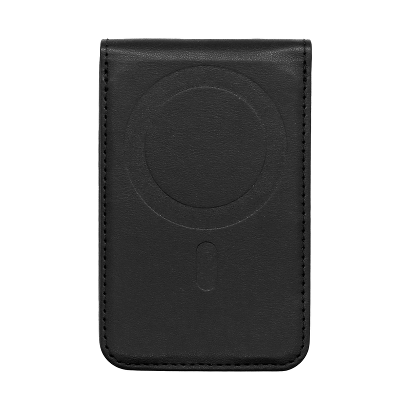 Wisecase Wallet MagSafe With Holder Black