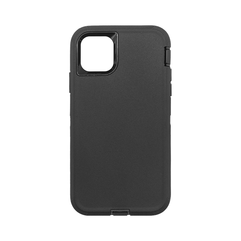 Wisecase iPhone 11 Pro Max Bulwark Pro Black+Black