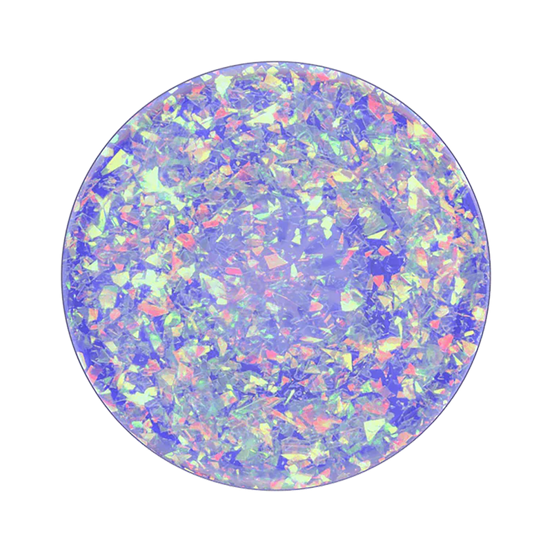 PopSockets Universal PopGrip Iridescent Confetti Ice Purple