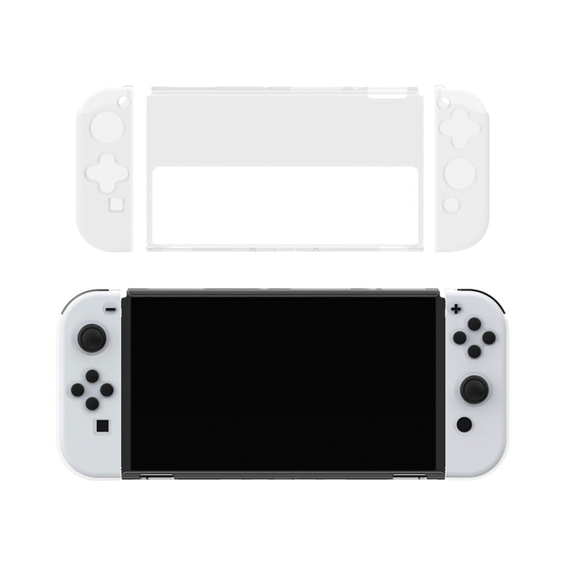 Dobe Protective Crystal Case for Nintendo Swith OLED (TNS-1133C) - Clear