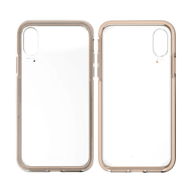 EFM Aspen Case for iPhone X/XS Clear Gold