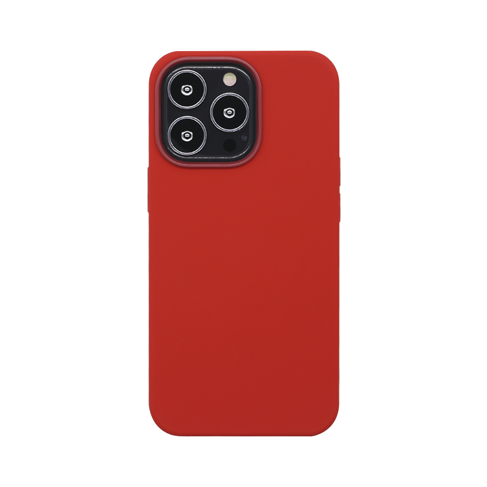 Wisecase iPhone 14 Pro Magsafe Silicone Case Red