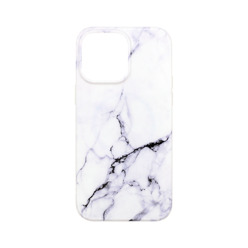 Wisecase iPhone 14 ProMax Marble MagSafe White